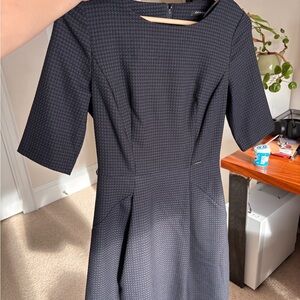 Elegant Black Midi Dress